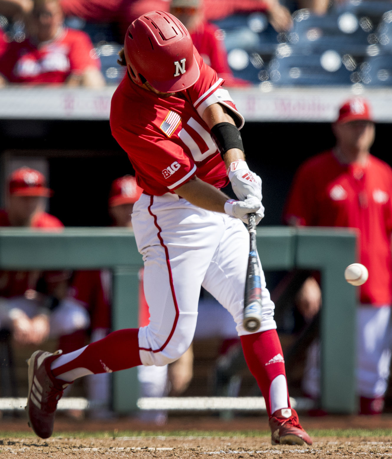 Nebraska vs. Michigan, first game, 5.25